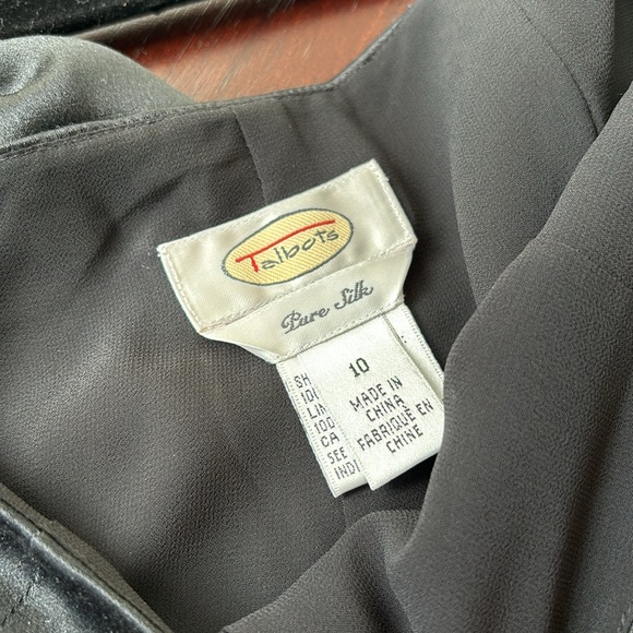 Talbots 100% silk pants - Picture 4 of 9